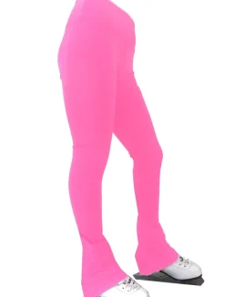 Figure Skating Pants Women's Girls' Ice Skating Tights Bottoms Black Pink Royal Blue Fleece Spandex High Elasticity Training Professional Competition Skating Wear Thermal Warm Handmade Classic Long