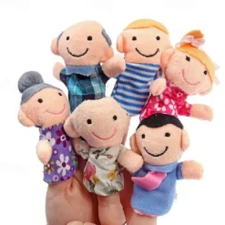 Finger Puppet Set The Original Storytime Learning Aid 10 Pack/6 Pack Puppets for Teachers Parents Students & Children - Storytelling Reading Prop