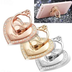 Finger ring phone holder