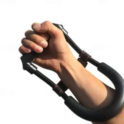 FitBeast Hand Grip Strengthener Workout Kit (5 Pack) Forearm Grip Adjustable Resistance Hand Gripper Finger Exerciser Finger Stretcher Grip Ring & Stress Relief Grip Ball for Athletes