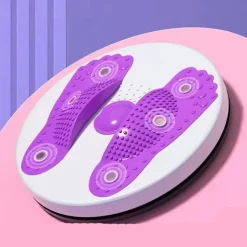 Fitness Twist Waist Turntable Weight Loss Twist Waist disc Fitness Equipment Home Silent Sports Massage Waist Slimming Machine Youth Green Magnet Fund