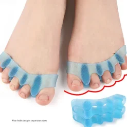 Five Hole Toe Separator Thumb Abduction Overlapping Toe Toe Separator Bridge Shaped Five Hole With Massage Point Toe Fixator
