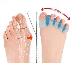 Five Hole Toe Separator Thumb Abduction Overlapping Toe Toe Separator Bridge Shaped Five Hole With Massage Point Toe Fixator
