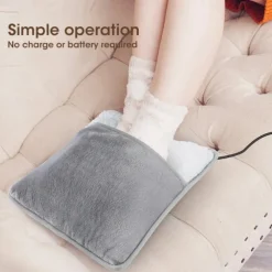 Flannel USB Plug-in Electric Foot Warmer Office Foot Warmer Electric Foot Warmer Foot Warmer Foot Warmer