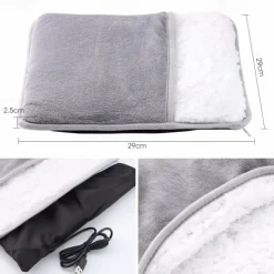 Flannel USB Plug-in Electric Foot Warmer Office Foot Warmer Electric Foot Warmer Foot Warmer Foot Warmer