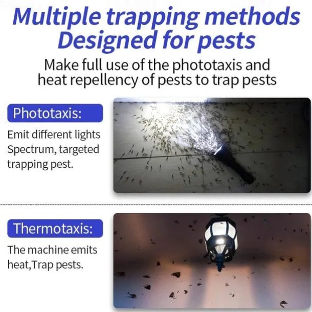 Flea Traps for Inside Your Home, Flea Light Trap for Indoor Flea Infestation, Flea Lamp Catcher Killer For Insect Bedbug Moth Mosquito Fly Ant Cockroach