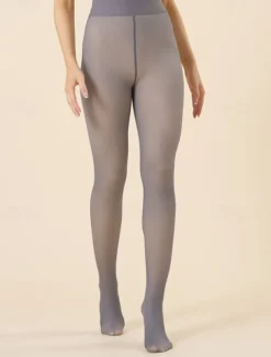 Fleece-Lined Thermal Tights for Women | High-Waist Winter Leggings | Warm, Stretchy, and Opaque for Cold Weather
