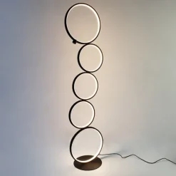 Floor Lamp Ambient Lamps / Decorative Modern Contemporary / Nordic Style LED power supply For Bedroom / Study Room / Office Aluminum 85-265V Black / White