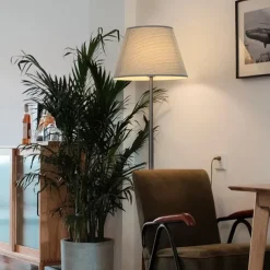 Floor Lamp Modern Contemporary / Nordic Style For Study Room / Office / Indoor Metal 220V / 110V White / Grey