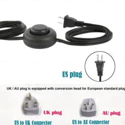 Floor Lamp Multi Functional Living Room Optional Intelligent WIFI RGBCW Bulb and Adjustable Lever 60-71 inch High Gray Linen Lamp Bedroom Sun Shade Vertical Lamp