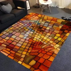 Floor Mat Area Rugs Colorful Living Room Home Bedroom Full Carpets Door Mats