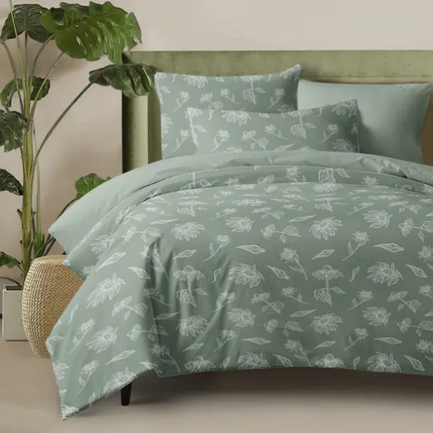 Floral Pattern Duvet Cover Full Size Bedding Set Bed Sets Quilt Cover Soft Lightweight Comforter Cover with 2 Pillowcases for Summer Spring