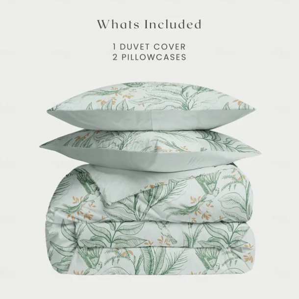 Floral Pattern Duvet Cover Full Size Bedding Set Bed Sets Quilt Cover Soft Lightweight Comforter Cover with 2 Pillowcases for Summer Spring