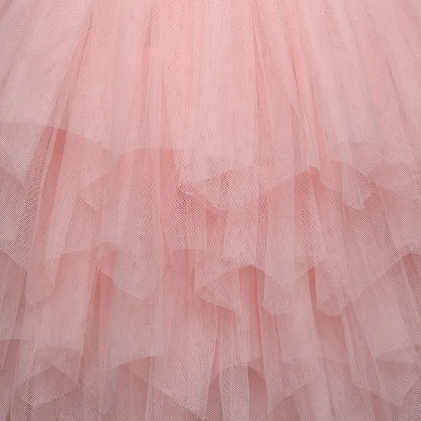 Flower Girl Dress Girls' Dress Party Dress Wedding Party Wedding Party Elegant Party Purple Lace Backless Solid Colored Long Sleeve Crew Neck White Pink 2-8 Years