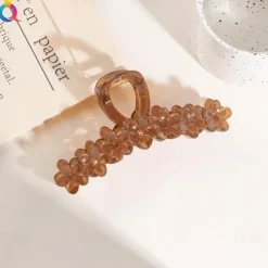 flower Large Claw Clips For Thick Hair Hair Claws For Thick Hair Long Hair Claw Clips Variety Pack Large Hair Clips For Thick Hair Cute Claw Clips For Long Hair