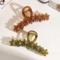 flower Large Claw Clips For Thick Hair Hair Claws For Thick Hair Long Hair Claw Clips Variety Pack Large Hair Clips For Thick Hair Cute Claw Clips For Long Hair