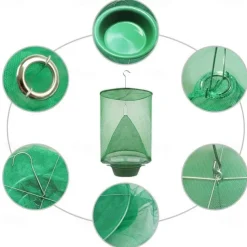 Fly Traps Outdoor, Ranch Fly Trap - The Most Effective Trap EVER Made for Flies/Mosquito/Bees