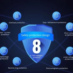 FM Transmitter for Car Wireless Bluetooth 5.0 in-Car Radio Adapter Audio Receiver with 1.44 Inch Color Screen QC 3.0 Dual USB Car Charger AUX Input/Output TF Card Mp3 Player