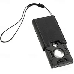 Foldable 3 in 1 30x 45x 60x LED UV Lighted Magnifier Jewelers Loupe Loop Magnifying Glass Jewelry Magnifier