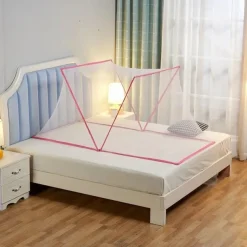 Foldable Portable Encrypted Mosquito Net Adult Student Dormitory Mosquito Net Children Single Double Portable Installation-Free Mosquito Net Cover