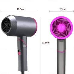 Foldable Portable Hair Dryer Professional Negative Ion High Speed Powerful Blow Dryer