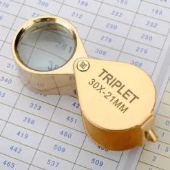 Folding Jewllery Loupe Portable Magnifying Glass 30x21 Portable Magnifier Loupe Magnifying Glass Size Lovely Magnifier Glasses Coins Stamps Antiques