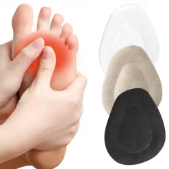 Foot Pain Relief Gel Insoles for Women and Men – Soft Cushioned Support for Metatarsal, Arch & Heel Pain – Ideal for Daily Wear, Work, and Comfort Shoes