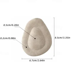 Foot Pain Relief Gel Insoles for Women and Men – Soft Cushioned Support for Metatarsal, Arch & Heel Pain – Ideal for Daily Wear, Work, and Comfort Shoes