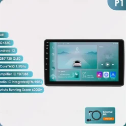 For Opel Zafira B Astra H 2005-2014 Car Multimedia Player GPS Navigation Audio Video Radio Stereo RDS