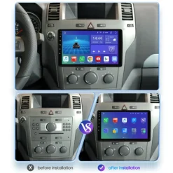 For Opel Zafira B Astra H 2005-2014 Car Multimedia Player GPS Navigation Audio Video Radio Stereo RDS