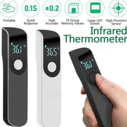 Forehead Thermometer for Portable Handheld LCD Display Digital Electronic Thermometer Household Infrared Thermometer High Accurate Non-contact