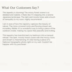 Forest River Hanging Tapestry Wall Art Large Tapestry Mural Decor Photograph Backdrop Blanket Curtain Home Bedroom Living Room Decoration