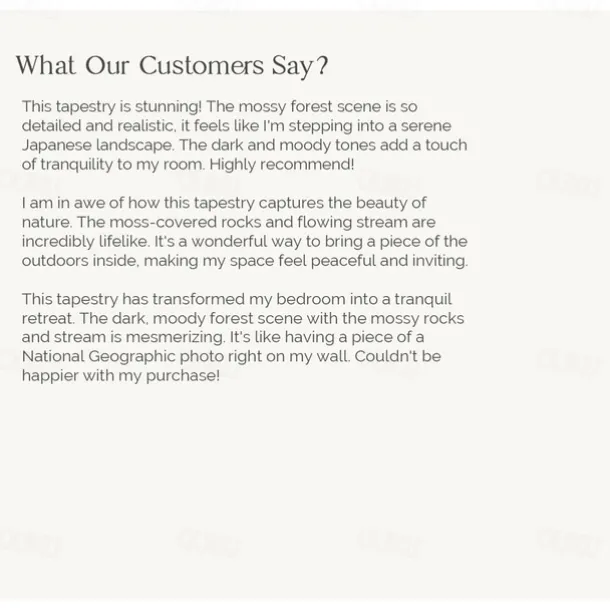 Forest River Hanging Tapestry Wall Art Large Tapestry Mural Decor Photograph Backdrop Blanket Curtain Home Bedroom Living Room Decoration