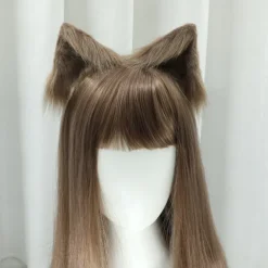 Fox Clip Cat Ears Wolf Paws Cosplay Costume Halloween Fancy Party Costume Accessories