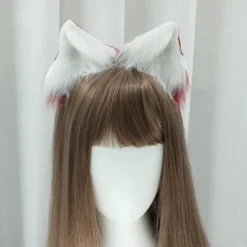 Fox Clip Cat Ears Wolf Paws Cosplay Costume Halloween Fancy Party Costume Accessories