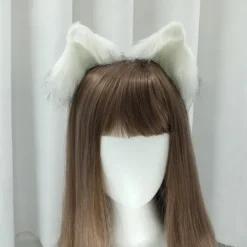 Fox Clip Cat Ears Wolf Paws Cosplay Costume Halloween Fancy Party Costume Accessories