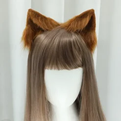 Fox Clip Cat Ears Wolf Paws Cosplay Costume Halloween Fancy Party Costume Accessories