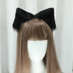 Fox Clip Cat Ears Wolf Paws Cosplay Costume Halloween Fancy Party Costume Accessories