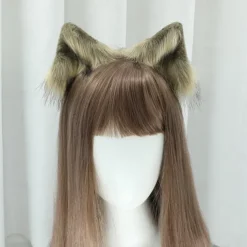 Fox Clip Cat Ears Wolf Paws Cosplay Costume Halloween Fancy Party Costume Accessories