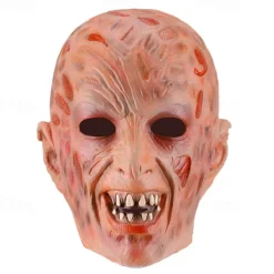 Freddy Krueger Halloween Mask Halloween Props Halloween Horror Scary Costume Adults' Men's Halloween Carnival Easy Halloween Costumes Dress Up