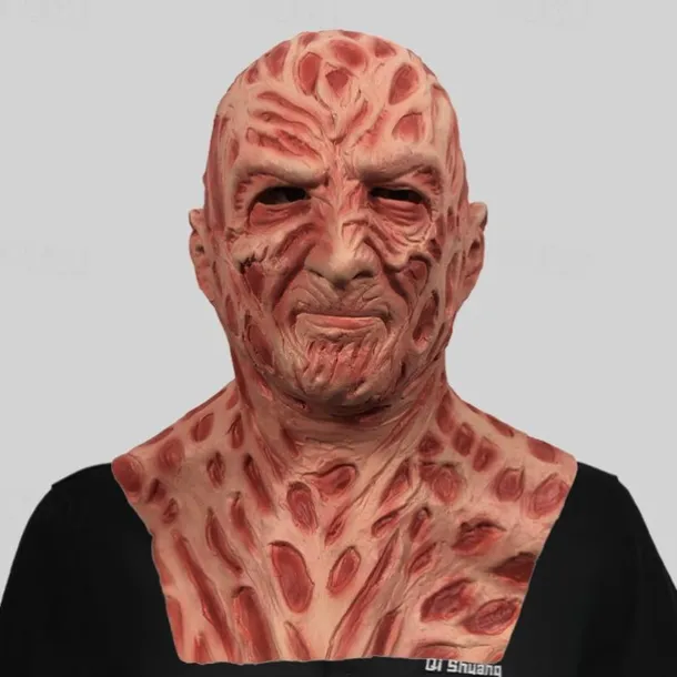 Freddy Krueger Halloween Gloves Mask Halloween Props Horror Scary Costume Adults Men's Women's Halloween Carnival Mardi Gras Easy Halloween Costumes Dress Up