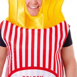 Fries Halloween Cosplay Costume Funny Costumes Carnival Costume Cosplay Adults' Men's Women's Carnival Masquerade Mardi Gras Performance Party Halloween Easy Halloween Costumes Dress Up