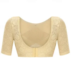 Front Closure Posture Corrector Lingerie Underwear Dirndl Undershirt Bra - Supportive Wide-Strap Lingerie Top for Oktoberfest & Bavarian Dresses