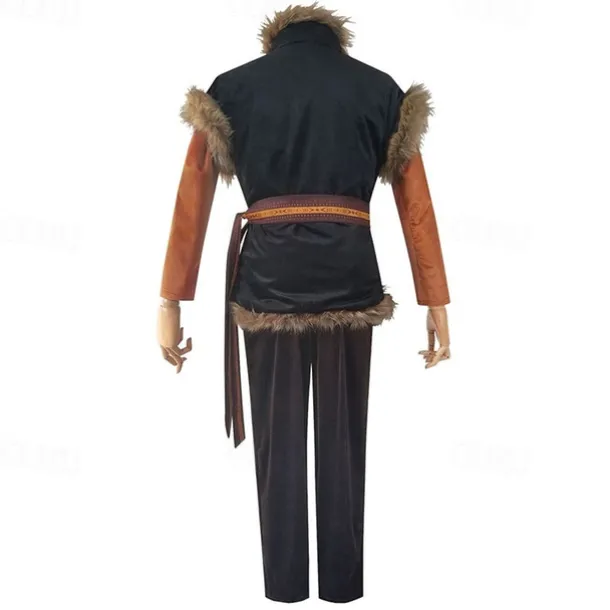 Frozen Fairytale Princess Anna Cosplay Costume Flower Girl Dress Theme Party Costume Cosplay Movie Cosplay for Men's Women's Adults' Carnival Masquerade Bachelorette Party