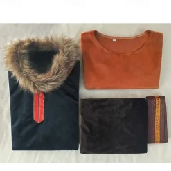 Frozen Fairytale Princess Anna Cosplay Costume Flower Girl Dress Theme Party Costume Cosplay Movie Cosplay for Men's Women's Adults' Carnival Masquerade Bachelorette Party