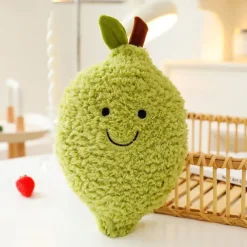Fruit Plush Cuddly Toy for Kids - Soft Polyester Stuffed Figure for Interactive Play Ideal Gift for Ages 14 on Special Occasions like Christmas and Birthday