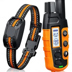 3300Ft Dog Training Collar with Remote for Small Medium Large Dogs Rechargeable Waterproof E Collar with Beep (1-8) Vibration(1-16) Safe Shock(1-99)