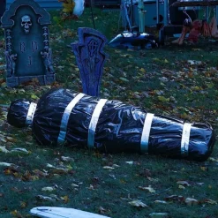 5ft Hanging Corpse Dead Victim Props Halloween Decorations Haunted Creepy House Halloween DecorScary Halloween Decorations Outdoor Clearance Outdoor Halloween Inflatables Yard Decorations