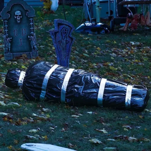 5ft Hanging Corpse Dead Victim Props Halloween Decorations Haunted Creepy House Halloween DecorScary Halloween Decorations Outdoor Clearance Outdoor Halloween Inflatables Yard Decorations