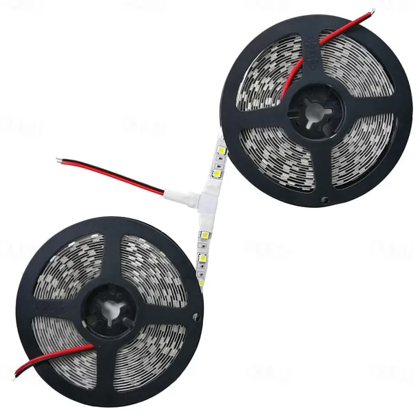32.8ft 10m LED Light Strips Flexible Tiktok Lights Not-Waterproof 600 Units SMD 5050 10mm LEDs DC12V for Holiday Home Party Indoor Decoration
